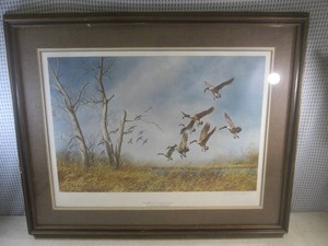 (FDS) Vintage Framed Signed and Num...