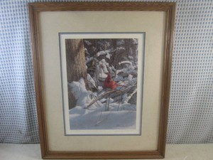 (A-4) Vintage Framed Signed and Num...