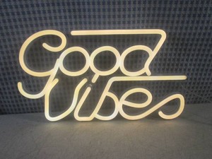 (EC1) Good Vibes Lightup Sign 13 x...