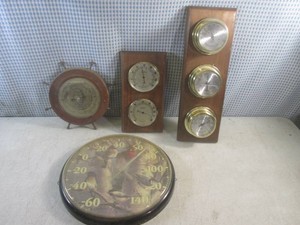 (EW4) Assorted Barometers  Thermom...