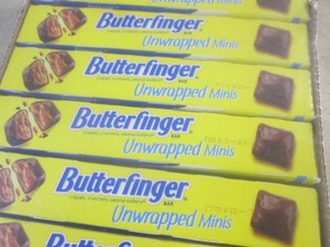(B-1) 9 Boxes of Butterfinger Unwra...
