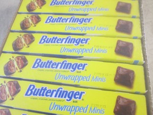 (B-1) 9 Boxes of Butterfinger Unwra...