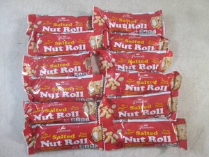 (B-2) 12 Salted Nut Roll Candy Bars...