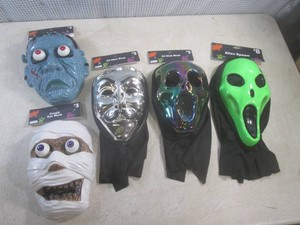 (EW5) 5 Assorted Halloween Masks...