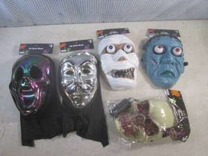 (EW5) 5 Assorted Halloween Masks...