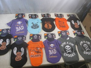 (EW4) Assorted Novelty Pet Tees 3 M...