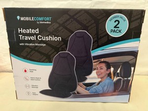 2pk Heated Travel Cushions