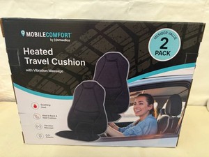 2pk Heated Travel Cushions