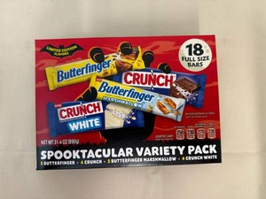 Box of 18 Full Size Candy Bars