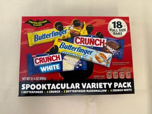 Box of 18 Full Size Candy Bars
