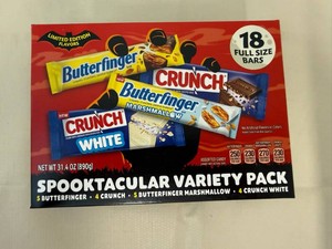 Box of 18 Full Size Candy Bars
