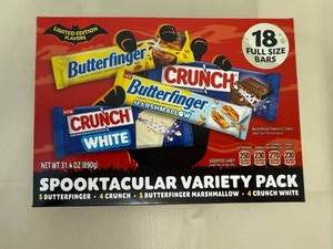 Box of 18 Full Size Candy Bars