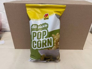 12x 5oz Bags Loves Dill Pickle Popcorn