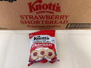 30x 2oz Knotts Strawberry Shortbread Cookies