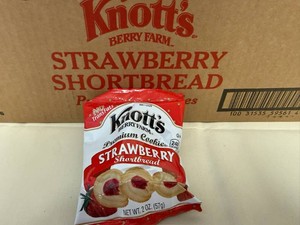 30x 2oz Knotts Strawberry Shortbread Cookies