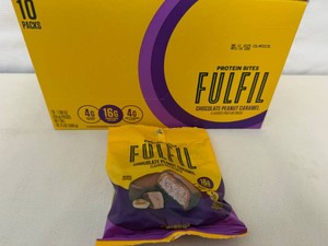 2x 10ct Fulfil Protein Bites-Chocolate Peanut Carmel