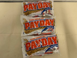 3x 11.6oz Snack Size Payday Candy Bars