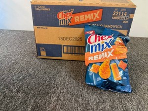 7x 4.25oz Chex Mix Remix-Buffalo Sandwich