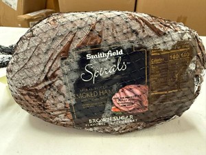 10.70lb Smithfield Spiral Sliced Brown Sugar Ham