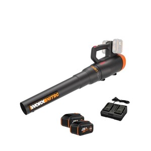 $199 WORX  Nitro  530 CFM 40-Volt Brushless Cordless Leaf Blower
