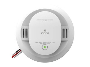 Kidde  Direct Wire AA Battery Backup Photoelectric & Electrochemical Combination Detector