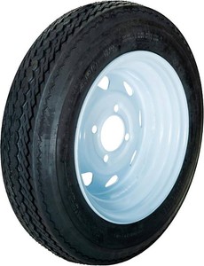 Hi-Run Hi-run Boat Trailer Tire 4.80-12 4pr Su02 and 12x4 4-4 White (8spk)