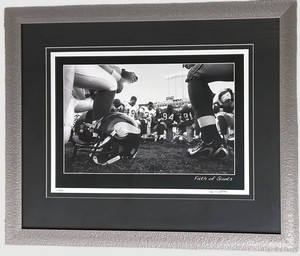 LLFR - Framed Black and White Photographic Art Print Faith of Giants Signed & Numbered