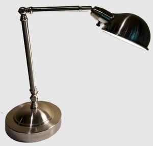 LLFR - Adjustable Pharmacy Lamp Nickel Finish