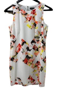 LLFR - Sleeveless Floral Shift Dress - Vince Camuto