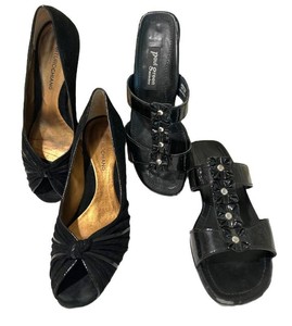 LLFR - Womens Shoes Arturo Chiang Heels & Paul Green Sandals 2 Pairs