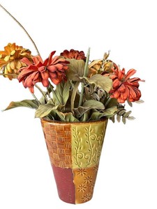 LRFE - Decorative Ceramic Vase Lyon Floral Arrangement