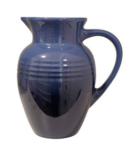 K - Pitcher - Le Creuset Blue Stoneware