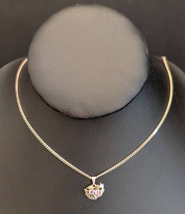DR - Sterling Silver Necklace & Pendant 925