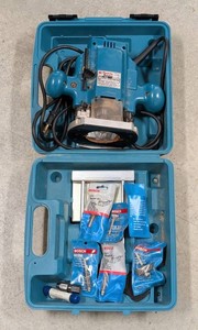 G - Router - Makita 3620 With Bosch Bits Mixed Lot