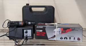 G - Oscillating Multi-Tool & Rotary Tool - Tool Shop 2.0 Amp  Black & Decker