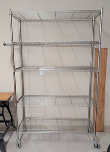 G - Metal Storage Shelf 48 X 18 X 79 in