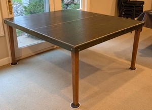 LLR - Ping Pong Table Vintage Repurposed 60.5 X 54 X 30 in