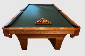 LLFR - Pool Table - Olhausen Accu-Fast With Centennial Pocket Balls