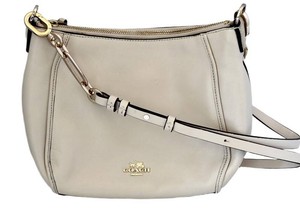 LR - Shoulder Bag - Coach Terry Cream
