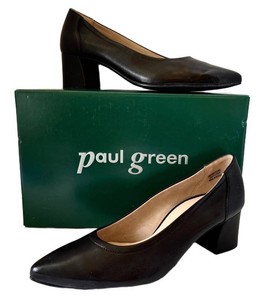 LR - Womens Paul Green Tammy Black Soft Happa Pumps