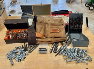 G - Dado Set, Forstner Bits & Tool Belt Mixed Lot - Freud, Atchison