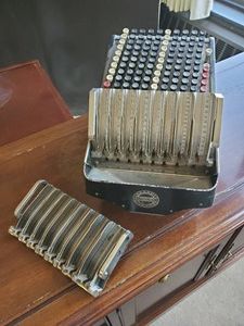 Beautiful Heavy Duty Antique Brandt Automatic Cashier - Working