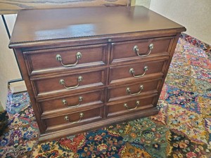 Solid DrawerCabinet with 2 deep drawers
