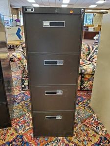 52 Tall Locking Metal Cabinet with Key
