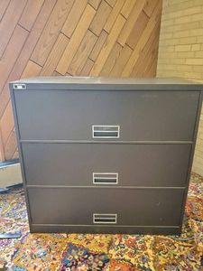 41 Tall 3 Drawer metal Bank Cabinet&nbsp