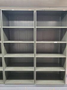 2 - 7 foot tall 3 feet wide Equipto industrial shelving&nbsp