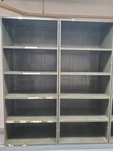 2 - 7 foot tall 3 feet wide Equipto industrial shelving&nbsp