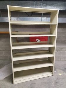 76 tall 4 foot wide metal shelf&nbsp