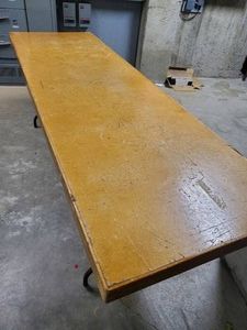 Solid Vintage Luxwood Folding table&nbsp