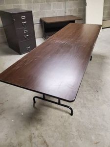 8 foot long Folding Table